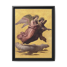 Two angels floating (1865) tempera art by Johann von Schraudolph - NOMADEN ART GALLERY