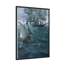 La batalla del Kearsarge y el Alabama de Édouard Manet 