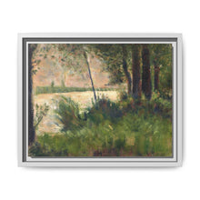 Georges Seurat's Grassy Riverbank (1881–1882) - NOMADEN ART GALLERY