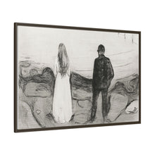 Two Human Beings. The Lonely Ones (1894) by Edvard Munch - NOMADEN ART GALLERY