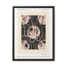 Flower pattern Art Deco stencil print in oriental style. Original from our own 1914 edition of Samarkande - NOMADEN ART GALLERY