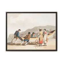 Illustration of fishermen from The Costume of Yorkshire (1814) by George Walker - NOMADEN ART GALLERY