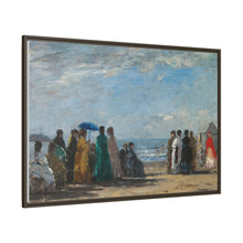 Claude Monet's The Beach at Trouville - NOMADEN ART GALLERY