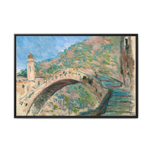 Claude Monet's Bridge at Dolceacqua (1884) - NOMADEN ART GALLERY