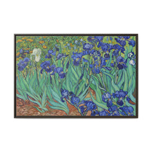 Vincent Van Gogh's Irises (1889). Famous painting, original from the J. Paul Getty Museum. - NOMADEN ART GALLERY