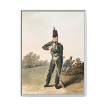 Illustration of North York militia from The Costume of Yorkshire (1814) by George Walker - NOMADEN ART GALLERY