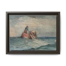 Hauling in the Nets (1887) by Winslow Homer - NOMADEN ART GALLERY