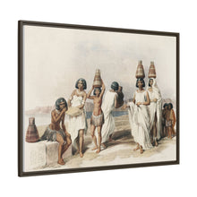 Nubian women at Kortie on the Nile illustration by David Roberts (1796–1864)