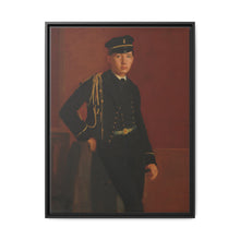 Achille De Gas in the Uniform of a Cadet (1856-1857) by Edgar Degas. - NOMADEN ART GALLERY