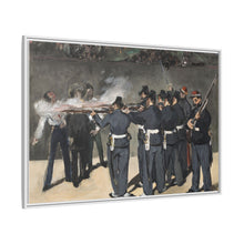 La ejecución del emperador Maximiliano (1867) de Édouard Manet