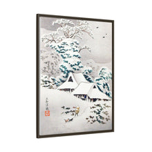 Sawatari in Snow (1936) print in high resolution by Hiroaki Takahashi