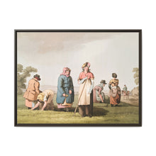 Illustration of riding the stang from The Costume of Yorkshire (1814) by George Walker - NOMADEN ART GALLERY
