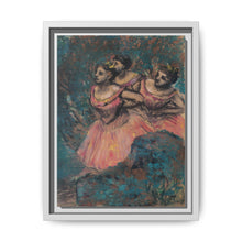 Three Dancers in Red Costume (1896) by Edgar Degas - NOMADEN ART GALLERY