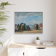 Claude Monet's The Beach at Trouville - NOMADEN ART GALLERY