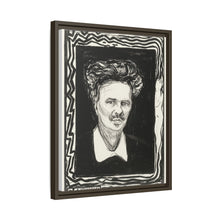 August Strindberg (1896) by Edvard Munch - NOMADEN ART GALLERY