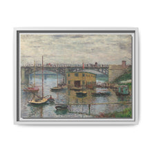 Claude Monet's Bridge at Argenteuil on a Gray Day (1876) - NOMADEN ART GALLERY