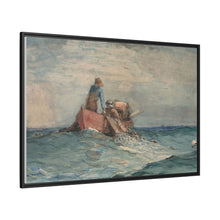 Hauling in the Nets (1887) by Winslow Homer