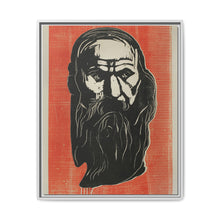 Head of an Old Man with Beard (1902) by Edvard Munch - NOMADEN ART GALLERY
