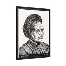 Portrait of Laren farmer's wife named Lysemeut (1916) by Julie de Graag