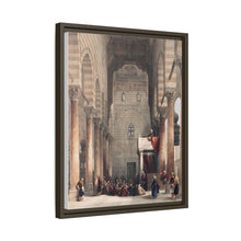 Interior of the mosque of the Metwalys (Metwalis) illustration by David Roberts (1796–1864)