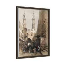 Minarets and grand entrance of the Metwaleys at Cairo illustration by David Roberts (1796–1864)