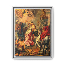 The martyrdom of Saint Apollonia. Oil painting after Jacob Jordaens. - NOMADEN ART GALLERY