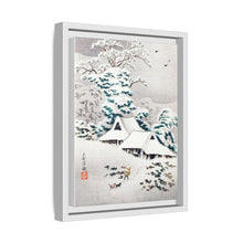 Sawatari in Snow (1936) print in high resolution by Hiroaki Takahashi