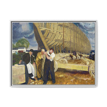 Builders of Ships (1916) by George Wesley Bellows - NOMADEN ART GALLERY
