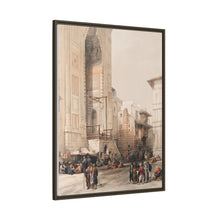 Grand entrance to the Mosque of the Sultan Hassan illustration by David Roberts (1796–1864)