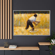 The Mower (ca. 1881–1882) by Georges Seurat