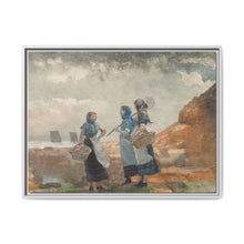 Three Fisher Girls, Tynemouth (1881) by Winslow Homer - NOMADEN ART GALLERY