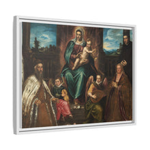 Doge Alvise Mocenigo and Family before the Madonna and Child (c. 1575) by Jacopo Tintoretto