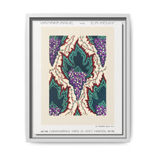 Grape pattern Art Nouveau pochoir print in oriental style. Original from our own 1914 edition of Samarkande - NOMADEN ART GALLERY