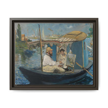 Monet in his Boat (c. 1874) by Edouard Manet - NOMADEN ART GALLERY