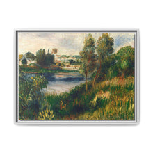 Pierre-Auguste Renoir's Landscape at Vétheuil (c. 1890) - NOMADEN ART GALLERY
