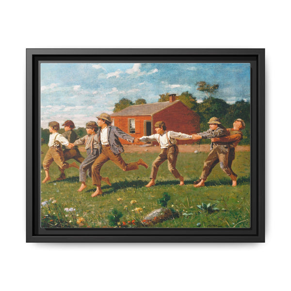 Snap the Whip (1872) by Winslow Homer - NOMADEN ART GALLERY
