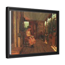 Girl Shelling Peas (ca.1873) by Winslow Homer