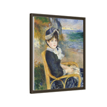 A la orilla del mar (1883) de Pierre-Auguste Renoir 