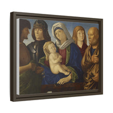 Madonna and Child with Four Saints (ca. 1500 (Renaissance)) by Vincenzo di Biagio Catena and After Giovanni Bellini