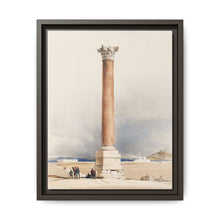 Pompey's Pillar Alexandria illustration by David Roberts (1796–1864). - NOMADEN ART GALLERY