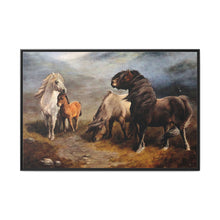 Fine Horse Pulling Golden Sleigh - NOMADEN ART GALLERY