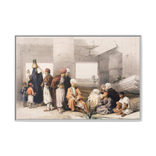 Entrance of the Temple of Amun Thebes illustration by David Roberts (1796–1864) - NOMADEN ART GALLERY
