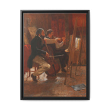 The Studio (1867) by Winslow Homer - NOMADEN ART GALLERY