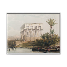 The hypaethral temple at Philae called the Bed of Pharaoh illustration by David Roberts (1796–1864) - NOMADEN ART GALLERY