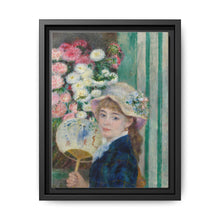 Woman with a Fan (c. 1879) by Pierre Auguste Renoir - NOMADEN ART GALLERY