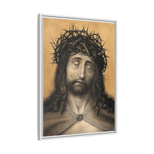 Christ as the Man of Sorrows. Colour lithograph by N.J. Strixner, 1818, after Q. Matsys.