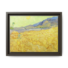 Van Gogh's Wheatfield with a reaper (1889) - NOMADEN ART GALLERY