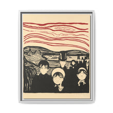Edvard Munch's Anxiety (Angst) (1896) - NOMADEN ART GALLERY