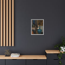 La joven sentada ante un virginal, de Johannes Vermeer (ca. 1670-1672) 