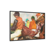 The Jockeys (ca. 1882) by Edgar Degas